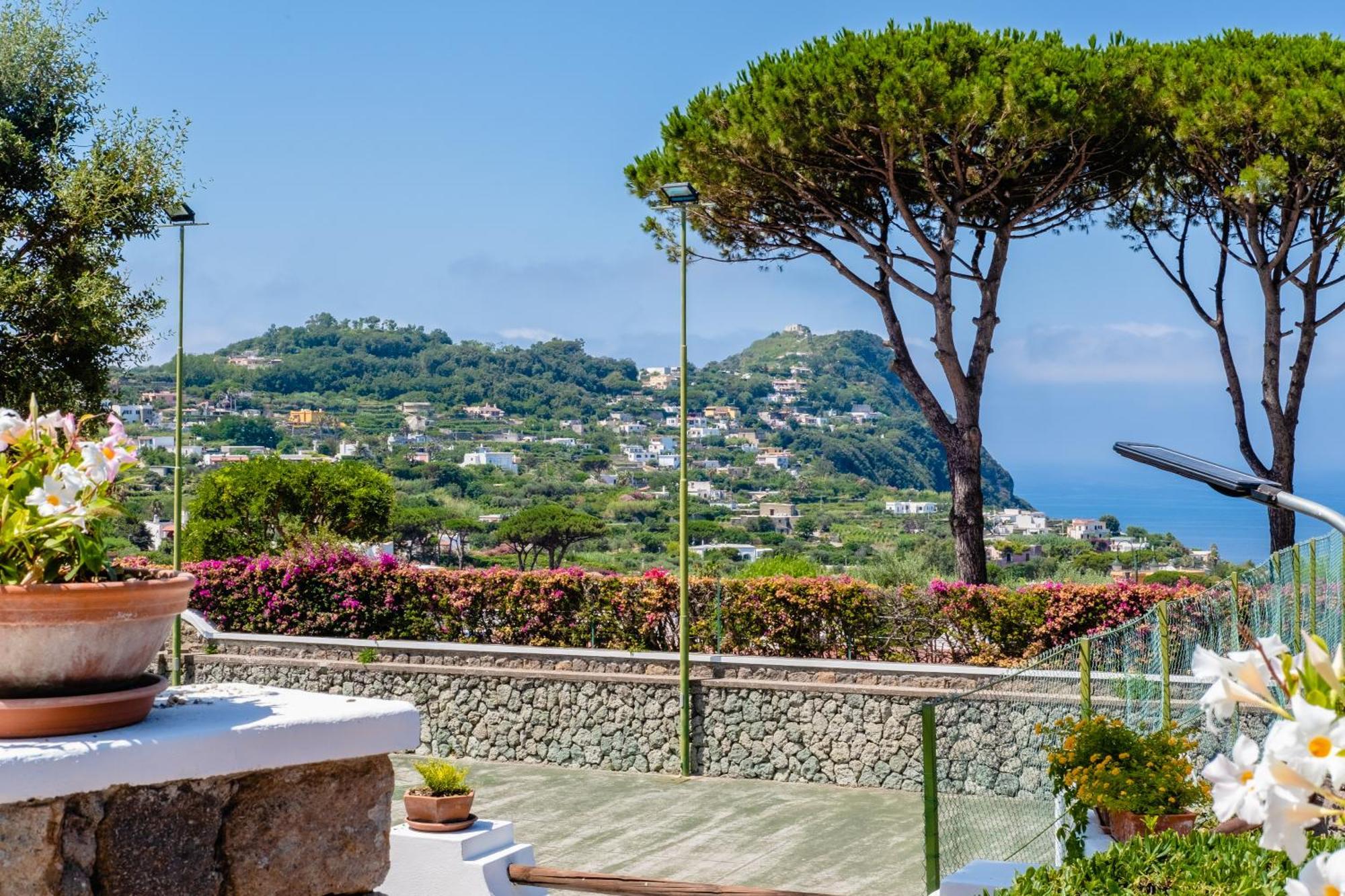 Villetta Con Giardino Esclusivo Di 1000 Mq, Piscina, Tennis, Calcio, Bocce Forio di Ischia Exteriör bild